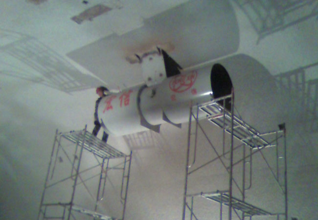 SSF射流風(fēng)機(jī)施工現(xiàn)場(chǎng)