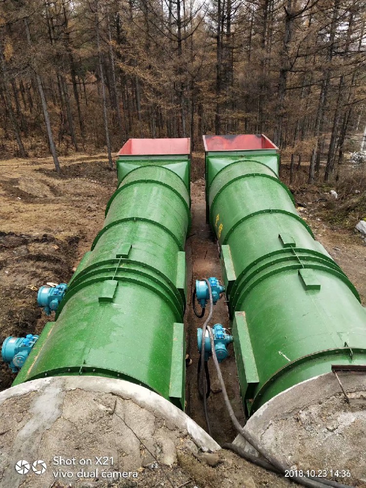 礦用風(fēng)機施工現(xiàn)場